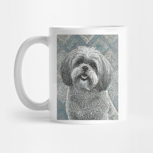 Dog Portrait - Lhasa Apso Mug
